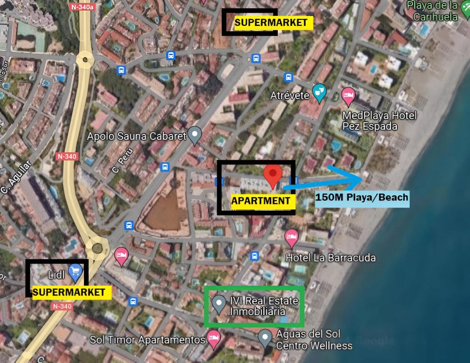 Carihuela Playa By Ivi Real Estate Appartement Torremolinos Buitenkant foto